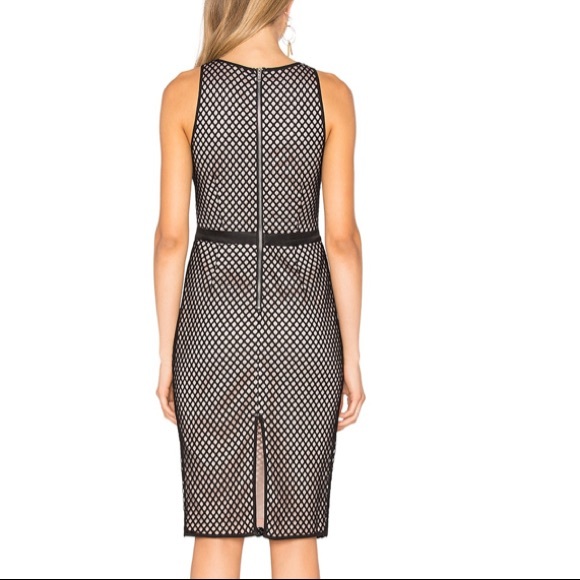 ENDLESS ROSE🌹Gorgeous Sheath Dress Black over Tan - Picture 6 of 13